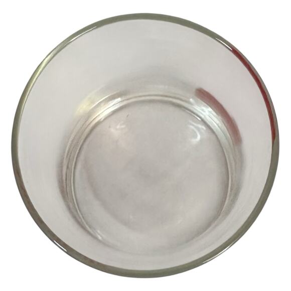 VTG SET OF (2) 7 UP Glass Tumbler THE UNCOLA Upside Down 5" Clear Drinking Cup - Picture 6 of 16